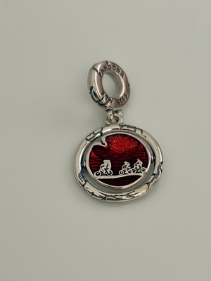 NEW Authentic PANDORA Stranger Things Upside Down Dangle Charm 793563C01