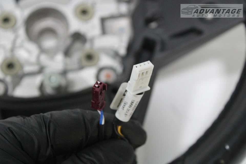 BMW 750i XDRIVE G12 2016-2019 volante cuero negro OEM Foto 4 de 4