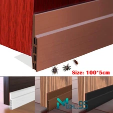 Tira de sellado inferior debajo de la puerta Tira insonorizante Protector puerta