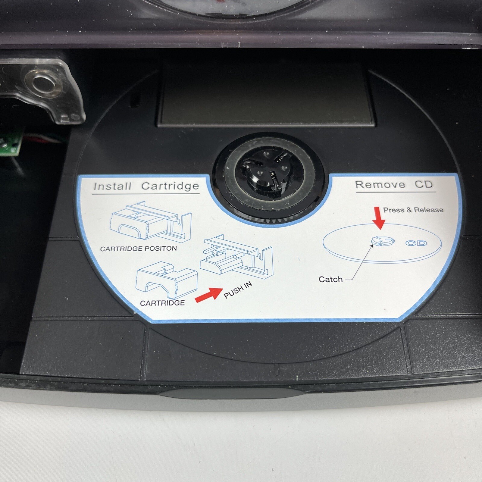 UPrint Model CDP78 Thermal CD/DVD Disc Printer eBay