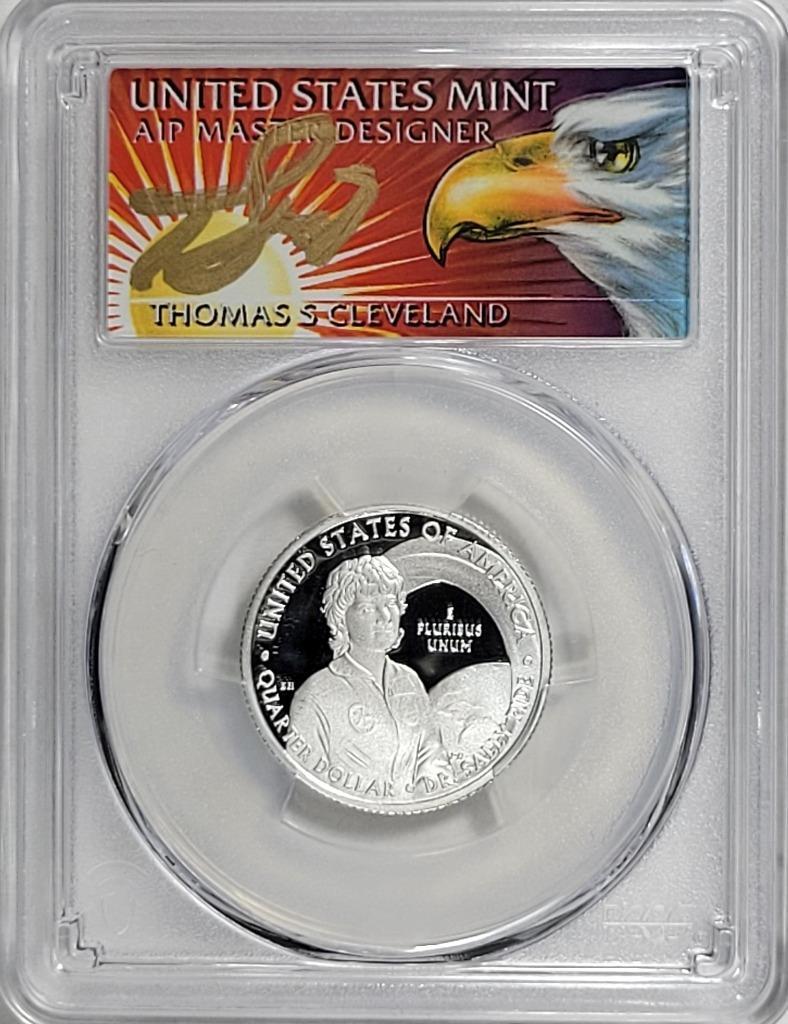 2022-S Silver Washington Quarter - Dr. Sally Ride - PCGS PR70DCAM