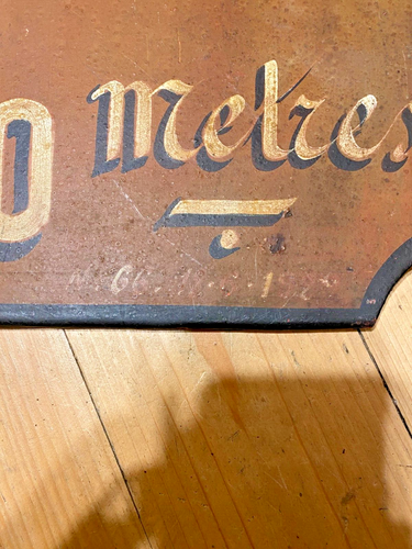 plaque en tole peinte pour les LOLOTTES  a 100 metres - Picture 10 of 13