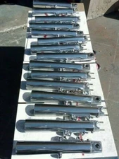 Harley Touring Road King FLH 2000-13 Lower Slider Fork Legs POLISHED no exchaned