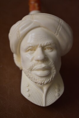 Large Americano  Pipe Erdogan EGE  Block Meerschaum-NEW Handmade  W CASE#1700