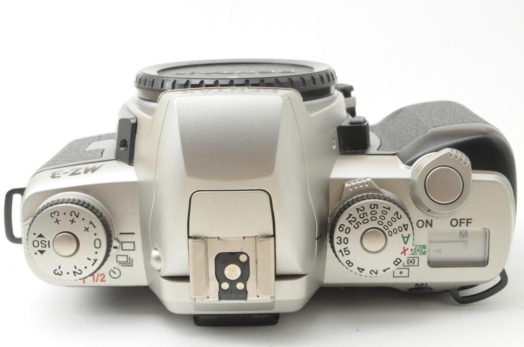 ☆☆美品　動作確認済　PENTAX MZ-3 シルバー F-348☆☆ Pentax MZ‑3 Silver 35mm SLR Camera Body Only Tested Working