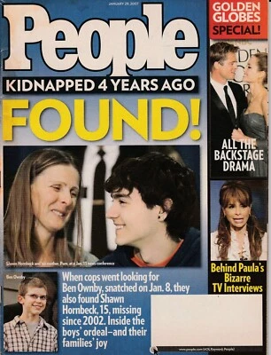 Magazine People January 29 2007 Gloden Globes Special Shawn Hornbeck - Image 1 of 4