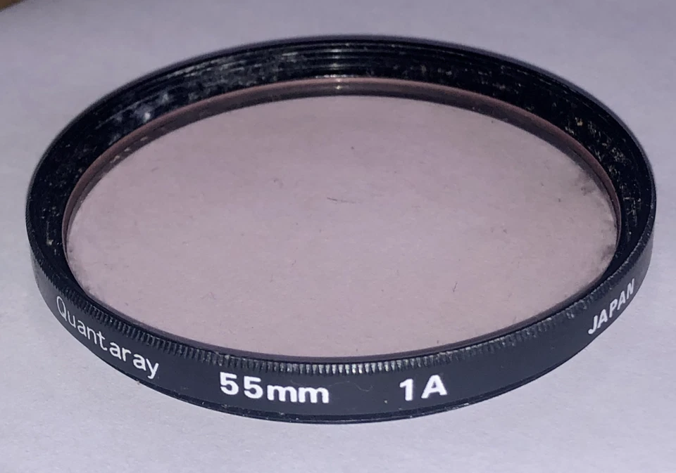 Quantaray 55mm 1A Filter, made in. Japan, in very good condition - Image 3 of 4