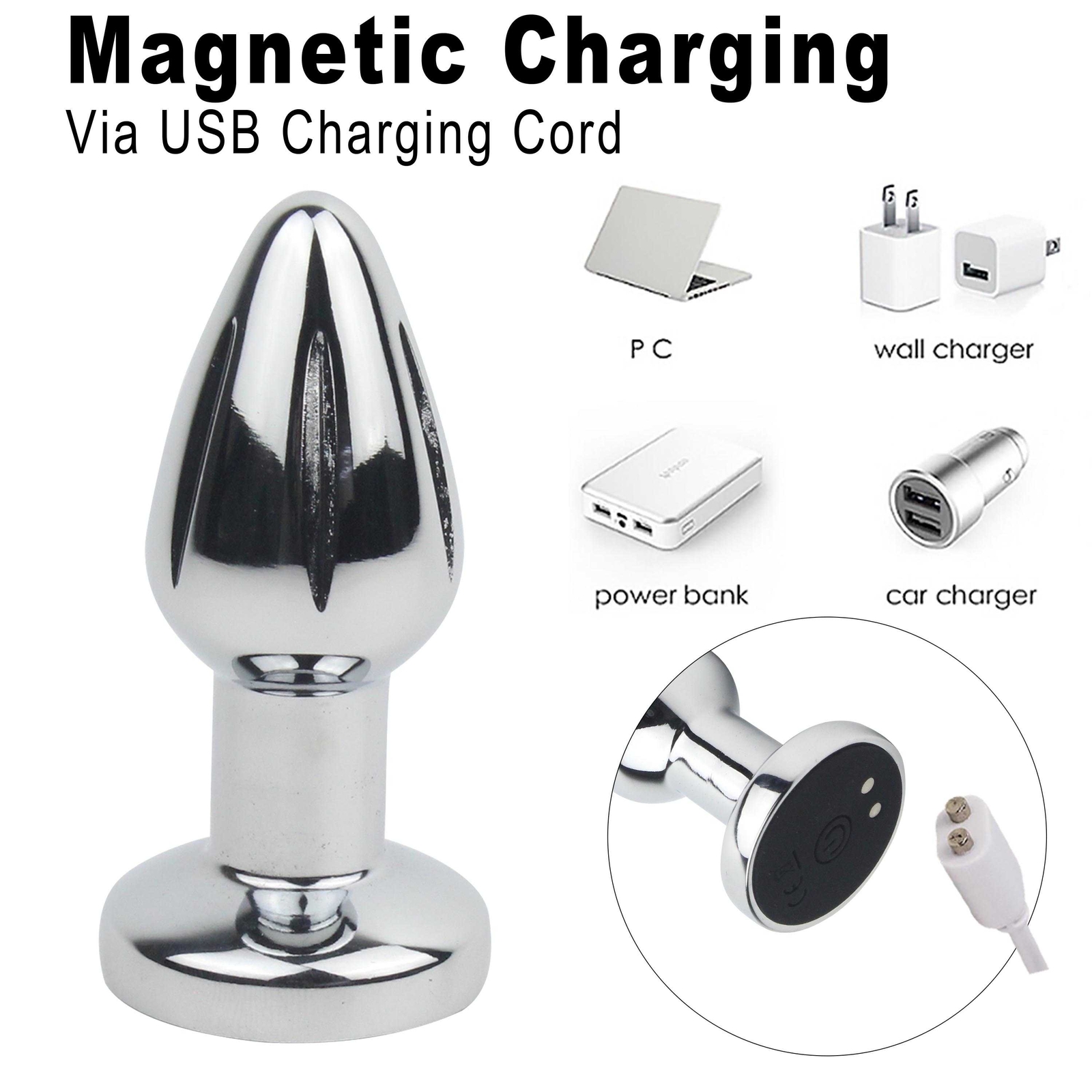 Remote Control Vibrating Butt Plug Anal Vibrator G Spot Massager Dildo Sex Toys