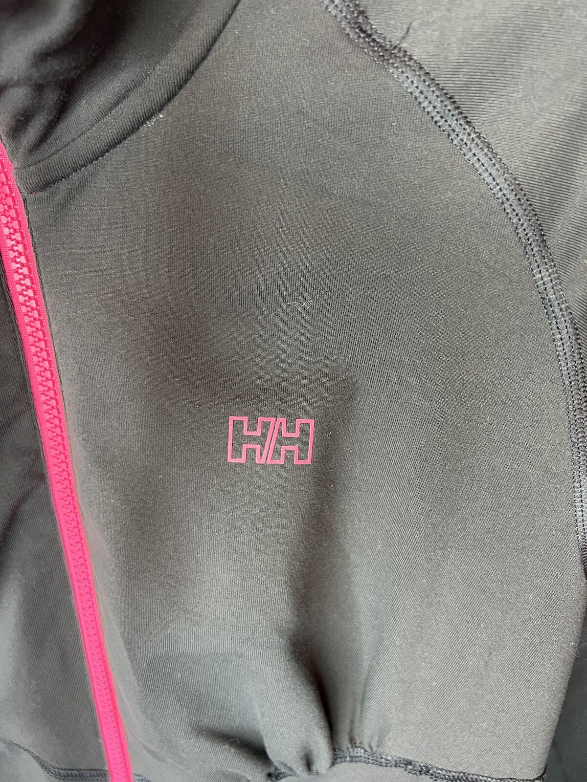 Helly Hansen Full Zip Active Training Jacket Gray… - image 2