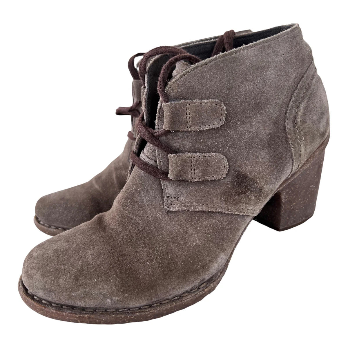 Clarks Artisan Lyon Ankle Boots Suede Taupe/Lt Neutral Ladies 9.5M eBay