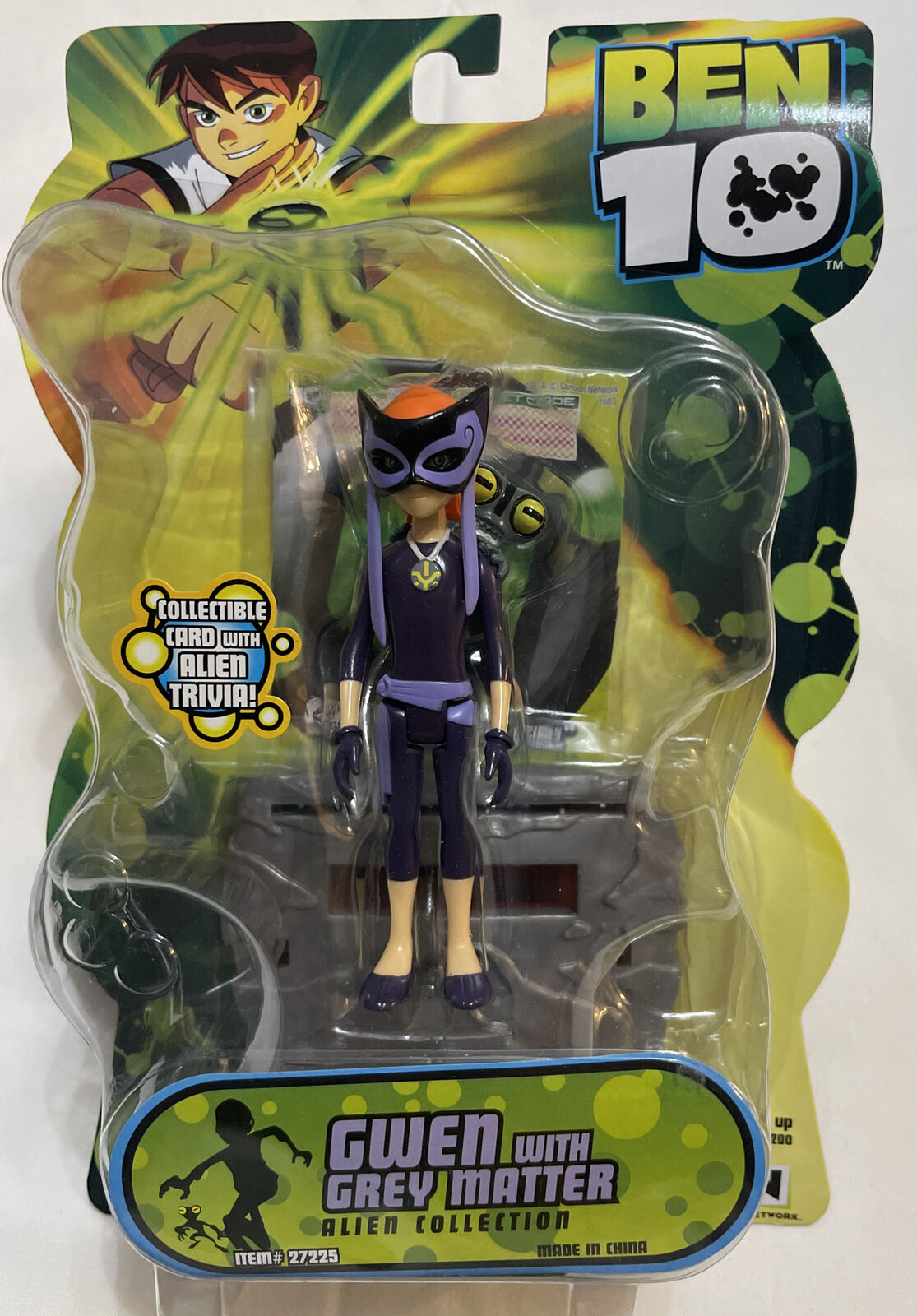 Bandai America Ben 10 Alien Collection Series 1 GreyMatter Action