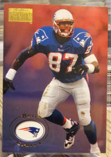 1996 Skybox Premium  Ben Coates #104 New England Patriots