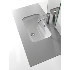 Lavandino Lavabo Sottopiano Bagno Design Azzurra in ceramica bianco 56,5x36,5 cm