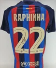 Raphinha Signed/Autographed Barcelona F.C. Nike Soccer Jersey (Beckett)