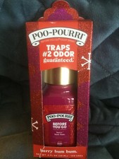 POO POURRI LTD ED BERRY BUM BUM HOLIDAY 2 FL OZ - BRAND NEW IN BOX