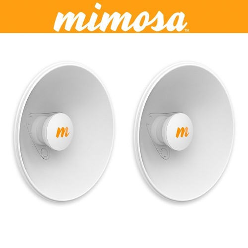 Mimosa N5-X20-2PACK 4.9-6.4GHz Modular Twist-on Dual-slant Antenna, 250mm Dish - Picture 2 of 6