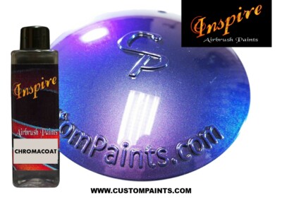 INSPIRE CHROMACOAT HEATHER 4oz AIRBRUSH, CUSTOM PAINT, CHAMELEON, MOTORCYCLE