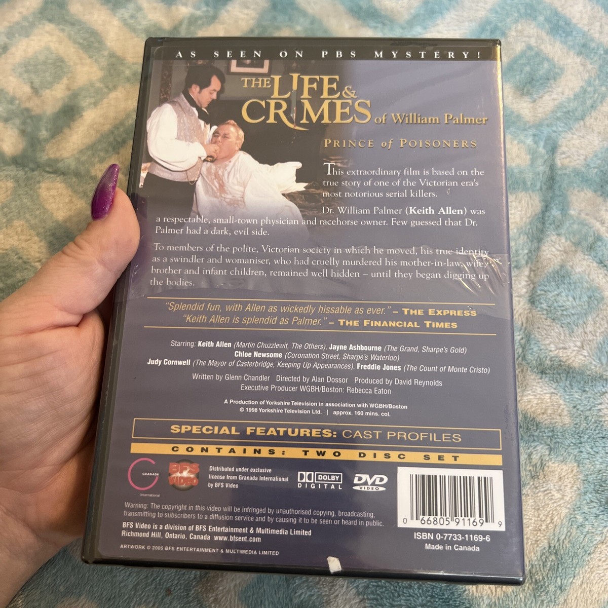 未使用・未開封品)Life & Crimes of William Palmer [DVD]