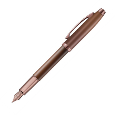 Sheaffer 100 Coffee Edition Matte Brown PVD Trim Fountain Pen, New in Box