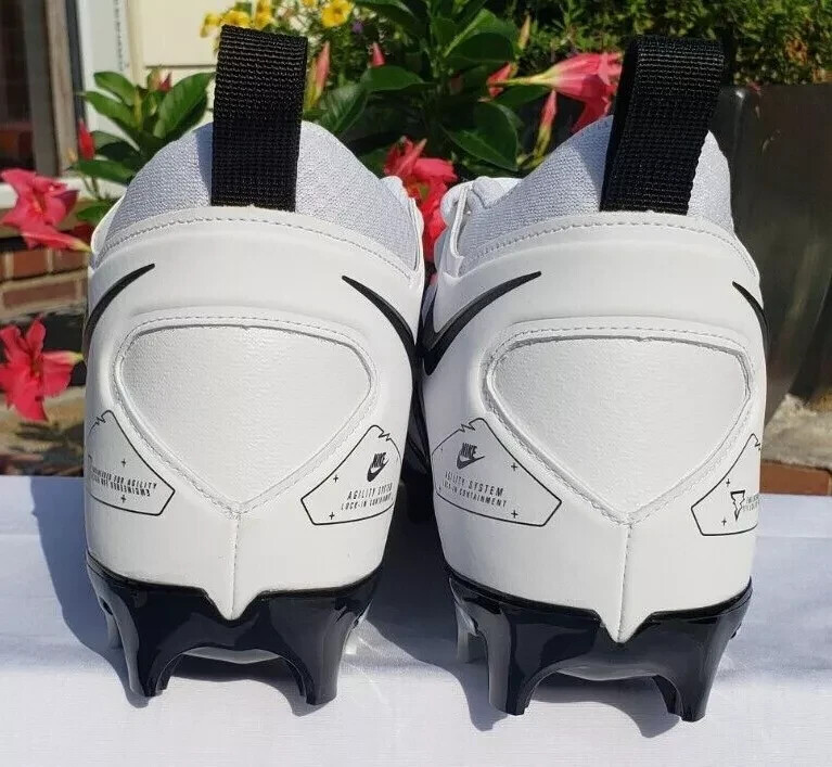 Size 14.5 Alpha Menace Pro 3 Mid Football Cleats White Black CT6649-100 s-l400.jpg main image 4