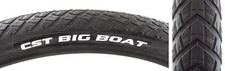 CST Big Boat Tire 26x2.4 Wire Bead Black Bike Tire