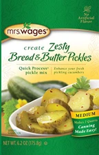 Mrs. Wages Zesty Pickle Mix, Zesty Bread and Butter, 6.2 Ounce Pack of 12