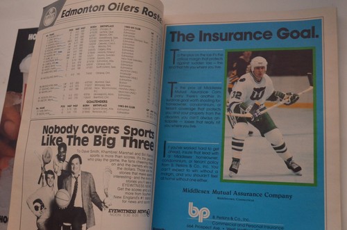 Hartford Whalers vs. Edmonton Oilers (11-30-1984) TOR-Programm Wayne Gretzky - Bild 11 von 24