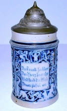 "Antique German Stein By Simon Peter Gerz # 269
