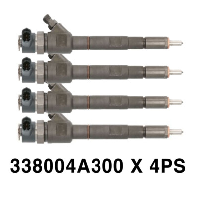 New Bosch CRDI Diesel Fuel Injector 4pcs 33800-4A300, 0445110283 for Porter II