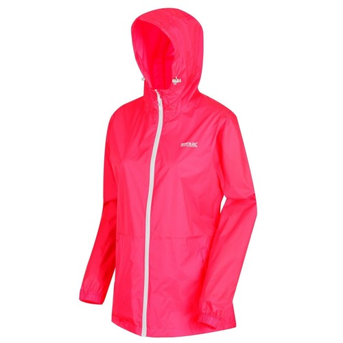 Regatta Damen Pack It III wasserdichte Hoodie Jacke packbar Regenmantel - Bild 6 von 33