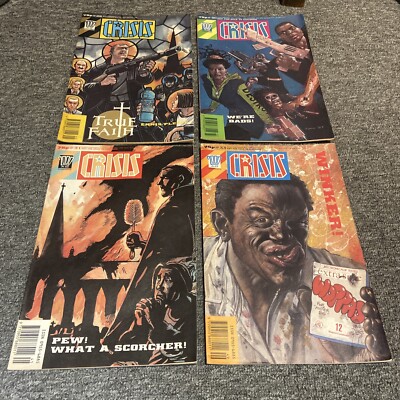 2000 AD Presents CRISIS Comic  - 4 Comic JOB LOT - No 29 No 30 No 31 No 33