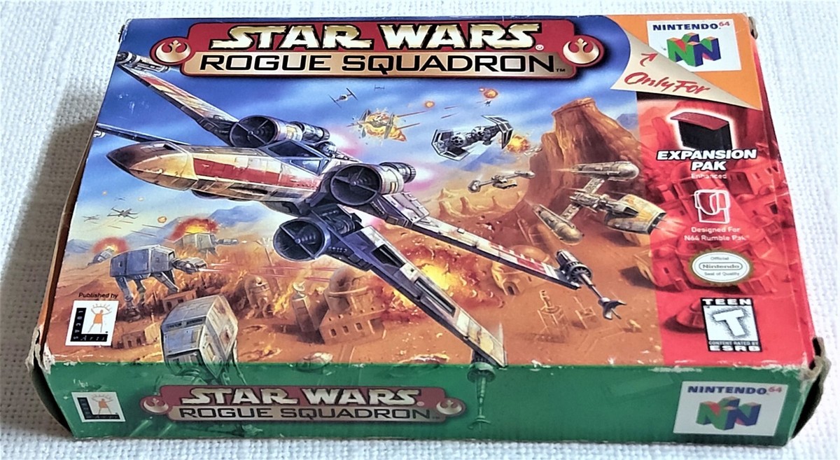 Star Wars Rogue Squadron Nintendo 64 (N64)Authentic Complete in