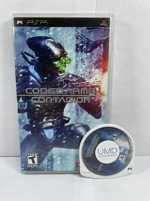 Coded Arms: Contagion (Sony PSP, 2007) No Manual TESTED! Read Description