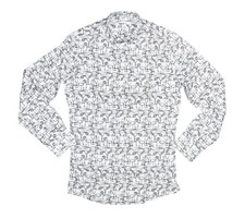 Bar III Slim Fit Stretch Bar Cocktails Long Sleeve Men's Button Down Shirt NWT