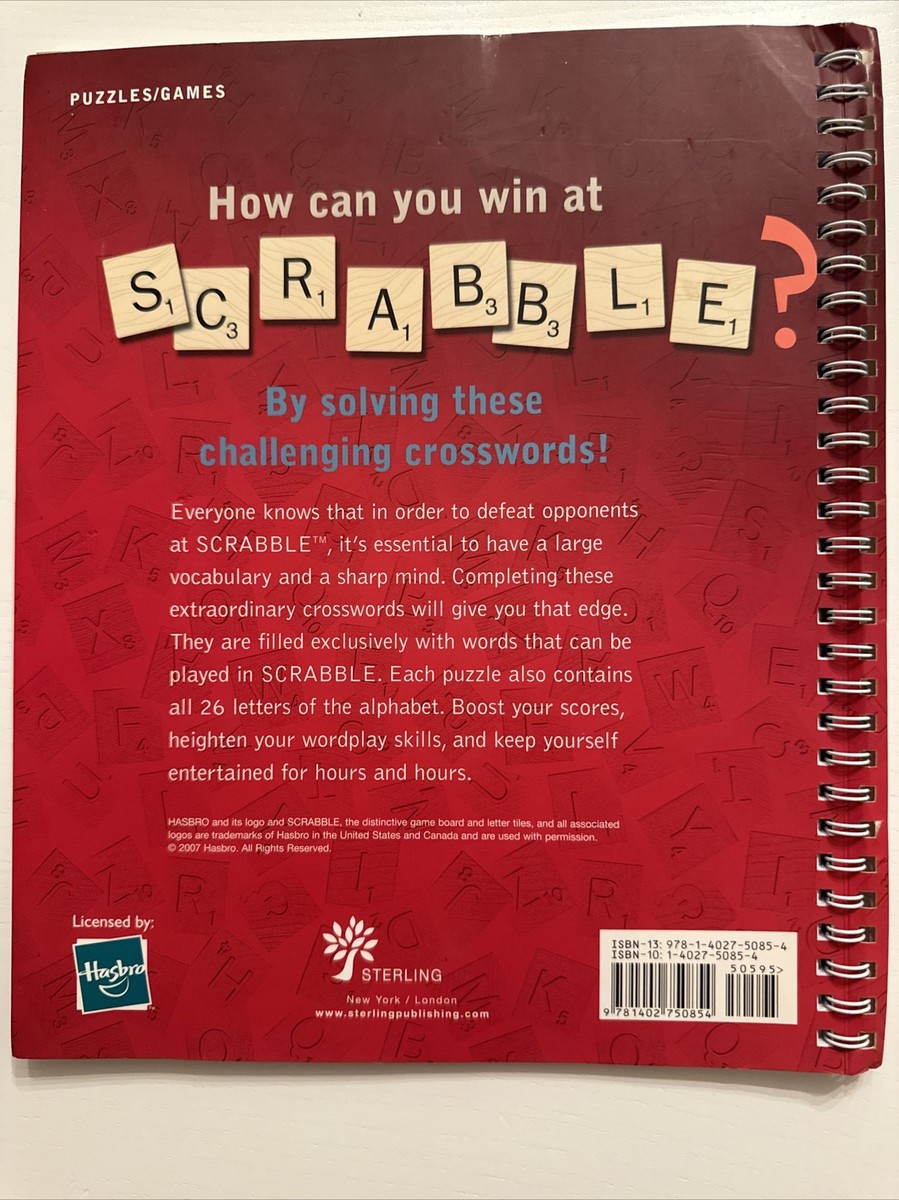 Scrabble™ crosswords - longo, frank - spiral-bound - very good ...