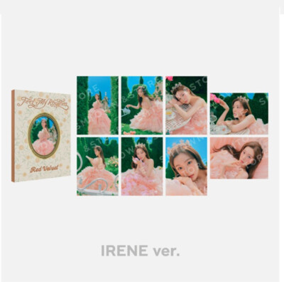 RED VELVET [FEEL MY RHYTHM] POST CARD IRENE VER SET SM TOWN MD GOODS SEALED