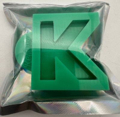Refloxy Silikonform Buchstabe K Schlüsselanhänger Harz Resin 5cm Basteln Deko