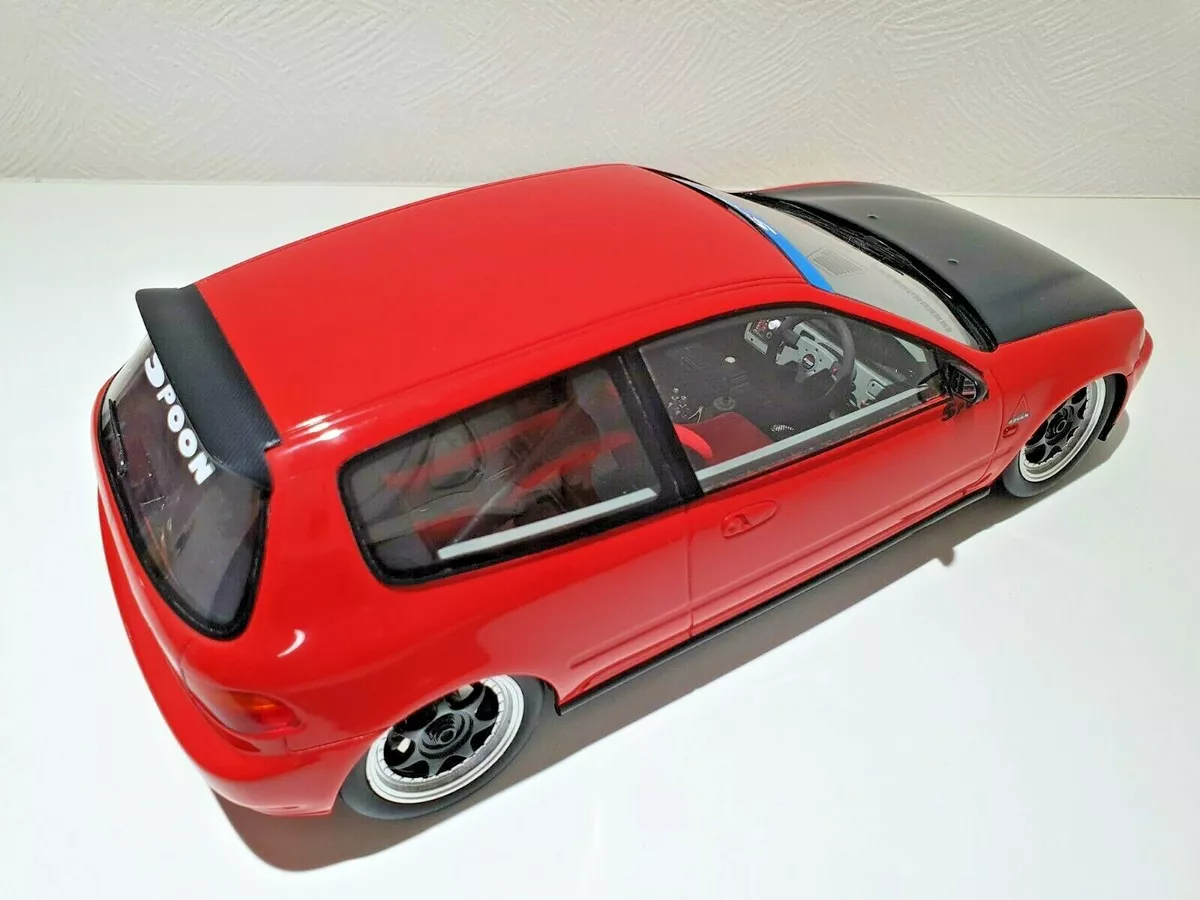 1/18 Tarmac Works SPOON HONDA CIVIC SIR EG6 GROUP A RACING RED
