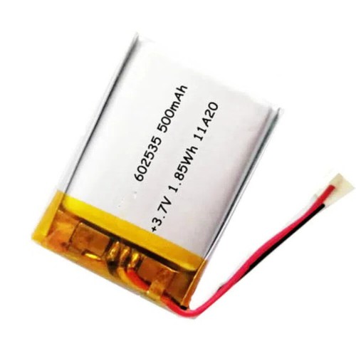 Rechargeable 3.7V 500Mah 602535 Li Polymer Ion Battery For Mobile Power Mp4 - Picture 2 of 4