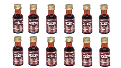 Food Colour - 12 x 28 ml Red, Blue, Green & Yellow (can send 3 of each) - Picture 4 of 5