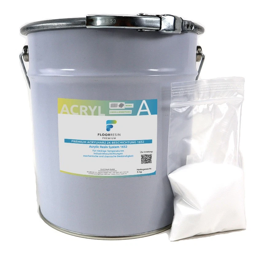 Acrylharz 2K Bodenversiegelung 1653 für Garagen oder Keller 5,1 kg inkl. Härter - Bild 1 von 1