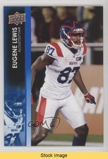 2022 Upper Deck CFL Blue Eugene Lewis #81 READ 1o9l
