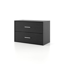 Homes: Inside Out Apexa 2-Drawer Wooden Stackable Storage Drawers, Small Fo...