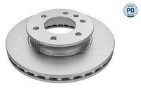 2X Meyle Bremsscheibe 083 521 2101/PD FüR MERCEDES-BENZ Vw
