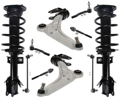 Front Strut Lower Control Arms Tie Rods & Links For Nautilus 19-21 Frnt Whl Drv