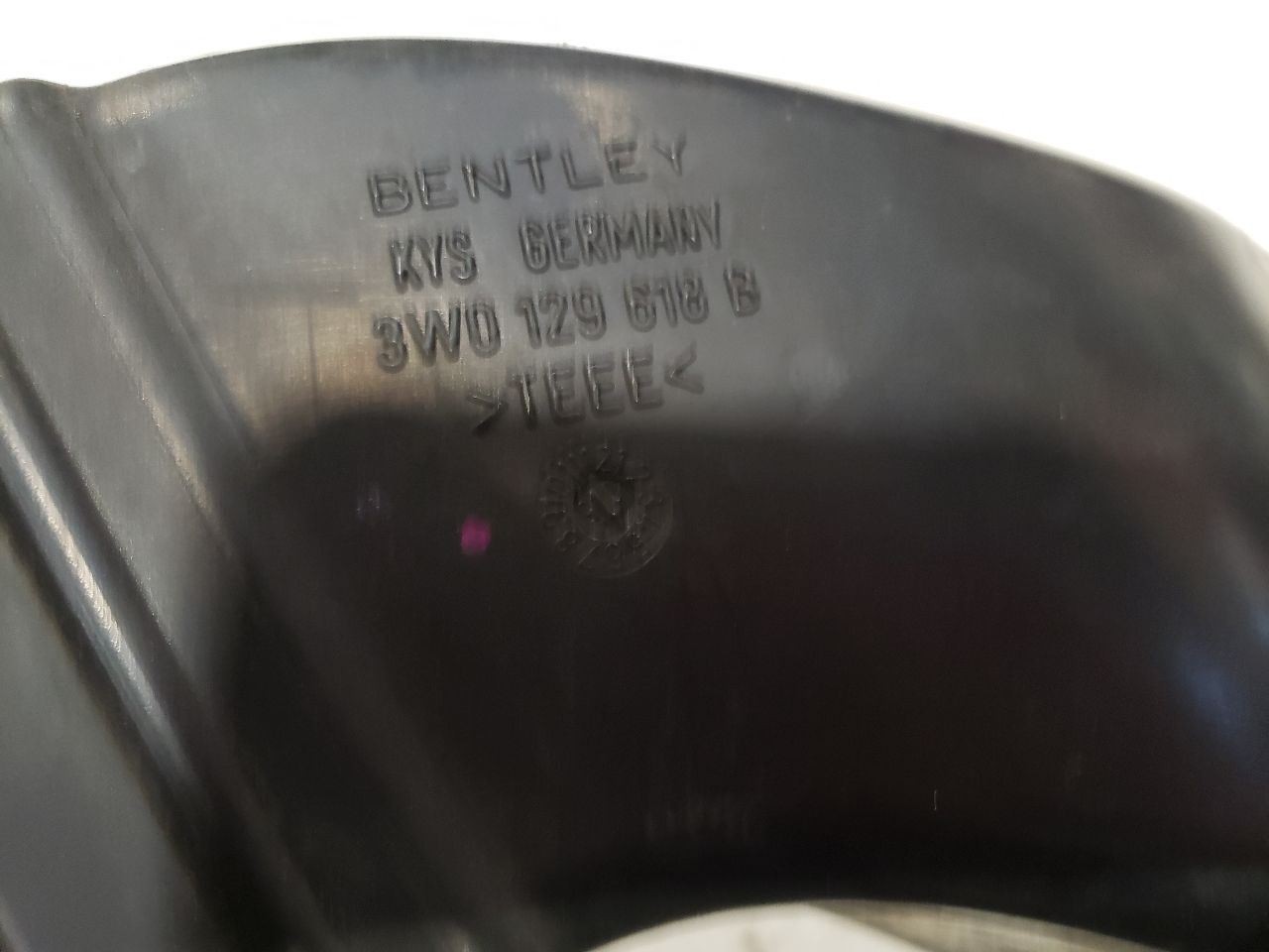 Left and Right Intake Hose Set - 2006 Bentley Flying Spur Auto OEM 3W0129617F