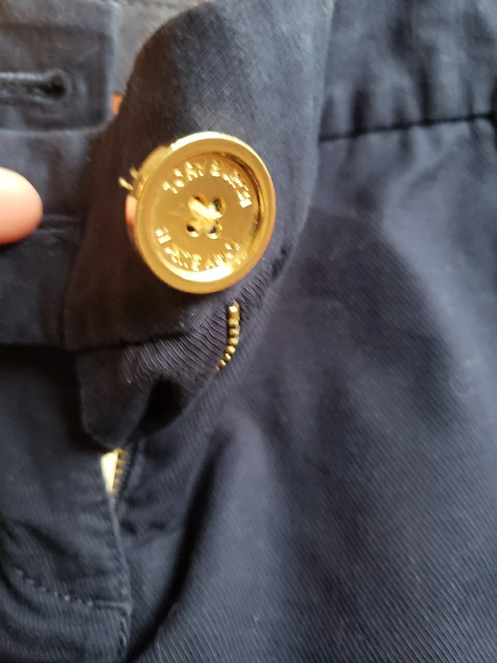 Bermudas chinas Tory Burch azul marino talla 0 usadas Foto 4 de 4