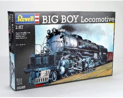 REVELL - BIG BOY-Lokomotive zum Zusammenbauen und Bemalen - 1/87 - REV02165