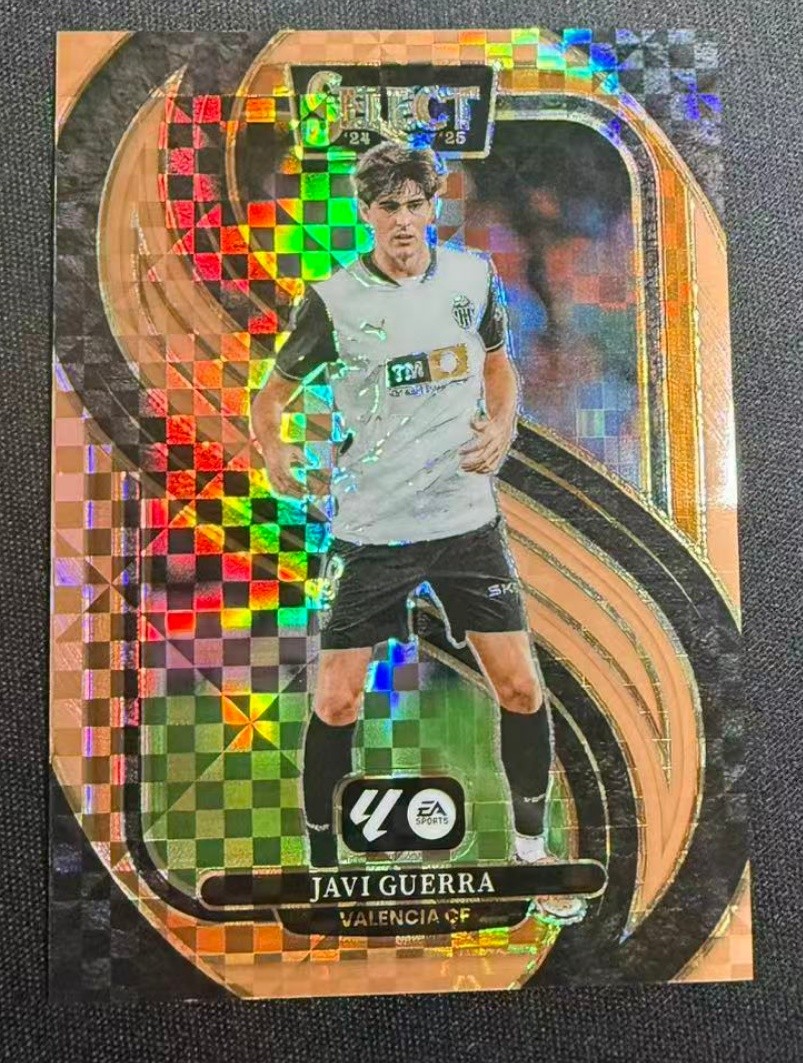 Javi Guerra 2024-25 Panini Select La Liga Mezzanine Bronze Checker 52/59 #103
