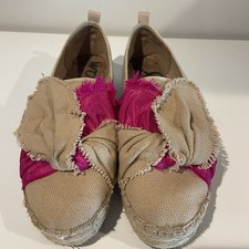 Hot Sam Edelman Women's Platform Espadrille Cabrera Taffeta Canvas Shoe Sz10